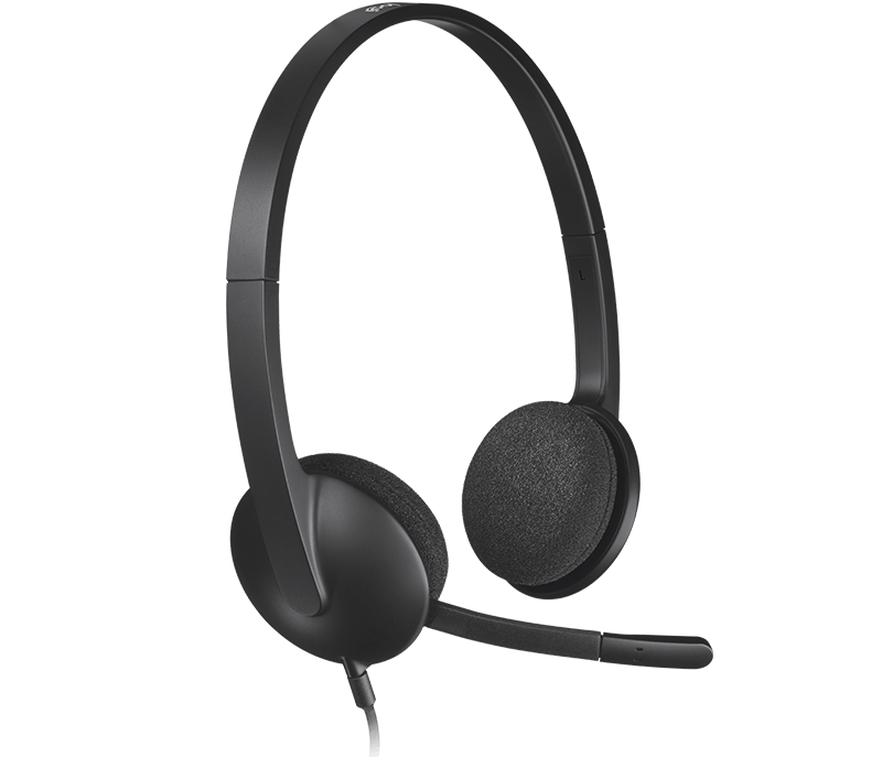 LOGITECH USB Headset H340 - Black - AP