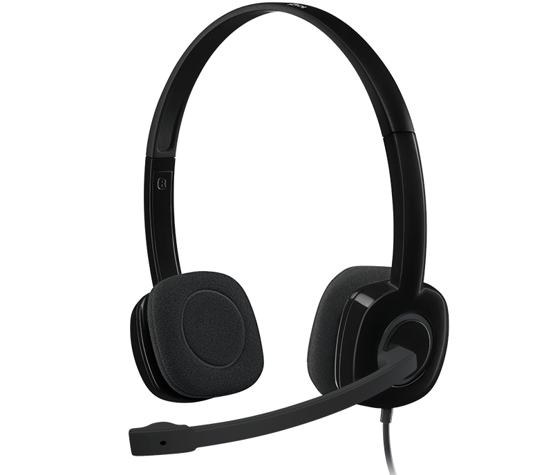 LOGITECH Stereo Headset H151 - Black - APAMR - singlepin